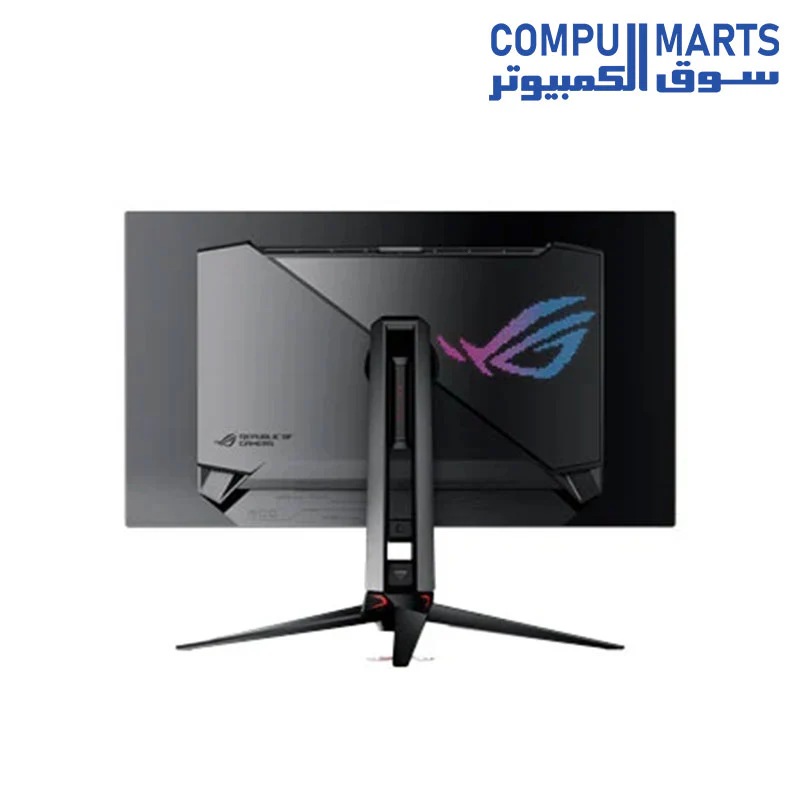 ASUS ROG Swift OLED PG32UCDM gaming monitor 32-inch (31.5 inch viewable) 4K (3840 x 2160) QD-OLED panel, 240 Hz, 0.03 ms (GTG), G-SYNC compatible, custom heatsink, graphene film, uniform brightness, 99% DCI-P3, True 10-bit, 90 W Type-C - Image 4
