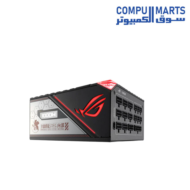 ASUS ROG Thor 1000W Platinum II EVA Edition (80+Platinum,Lambda A++Certified 1000Watt, 135mm PWM fan, AuraSync) - Image 2