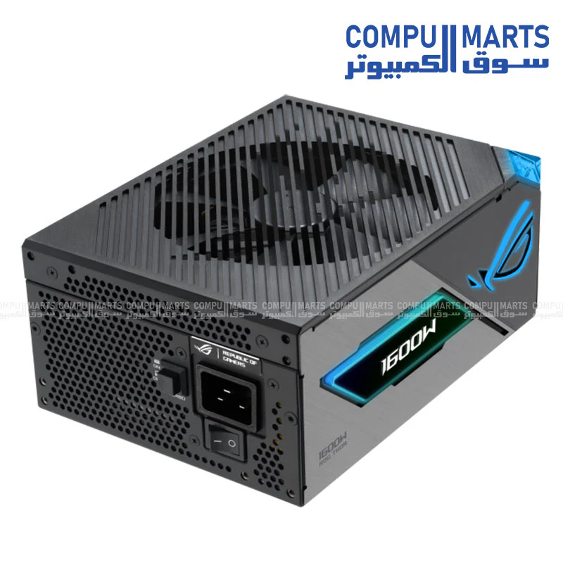 ASUS ROG Thor 1600W Titanium III Power Supply – ATX 3.1, 80 Plus Titanium, Fully Modular, ARGB - Image 3