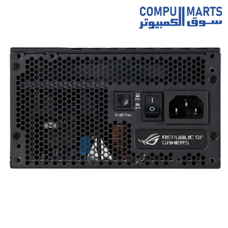 ASUS ROG Thor 850W Platinum II (Fully Modular Power Supply, 80+ Platinum, Lambda A++ Certified, ROG heatsinks, 135mm PWM Fan, 0dB Mode, OLED Panel, Sleeved Cables, Aura Sync) - Image 4
