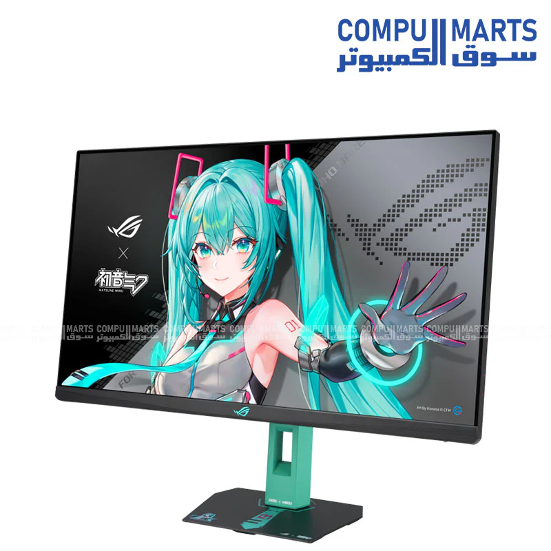 ASUS ROG Strix XG27ACMEG-G Hatsune Miku Edition 27-inch 260Hz Gaming Monitor - Image 2