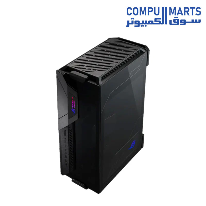 ASUS ROG Z11 Mini-ITX/DTX Gaming Case with Patented 11° Tilt Design, Compatible with ATX Power Supply,3-Slot Graphics, Front I/O USB 3.2 Gen 2 Type-C, 2x USB 3.2 Gen 1 Type-A and ARGB Control Button - Image 3