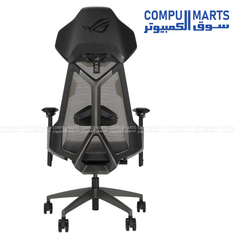 ASUS SL400 ROG Destrier Ergo Gaming Chair – 3D 360° Armrest, Adjustable Lumbar, 90–135° Tilt, 150KG Max Load (Black) - Image 3
