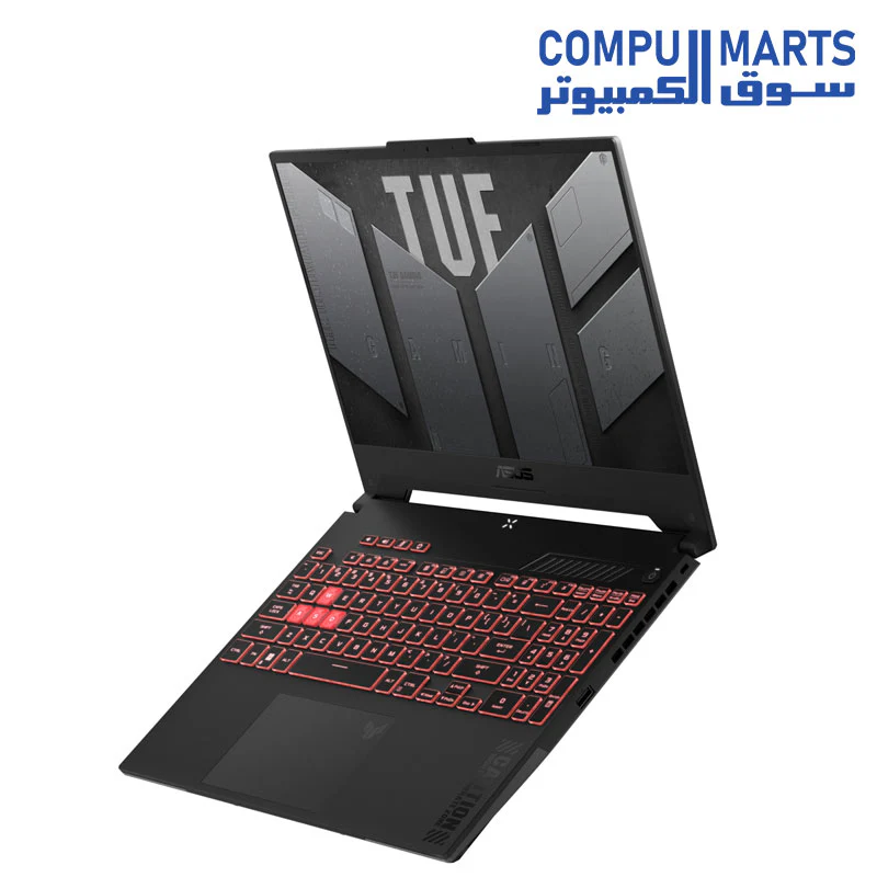 ASUS TUF A15 FA507NVR-LP007W Gaming Laptop AMD Ryzen 7 7435HS 512GB  16GB RAM 15.6 FHD sRGB 100% 144Hz, NVIDIA GeForce RTX 4060 8GB GDDR6, Windows 11 - Jaeger Gray - Image 4