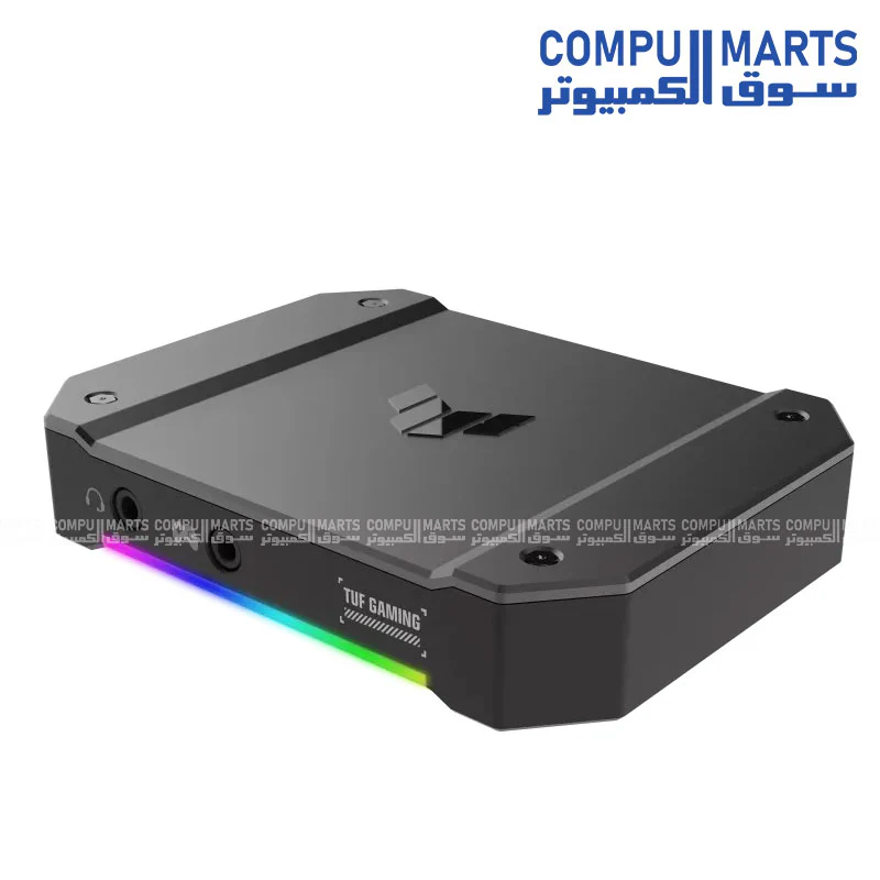 ASUS TUF GAMING CAPTURE BOX-4KPRO – HDMI 2.1 4K Capture Card with 4K144 Passthrough, USB 3.2 Gen2 Type-C, VRR, ARGB Indicator - Image 2