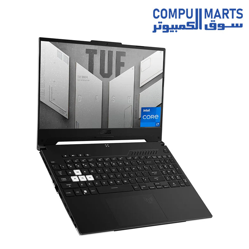 ASUS TUF DASH F15 (2022) FX517ZE-HN50W Core I7-12650H Laptop- RAM 16GB- DDR5- SSD 512GB-  FHD- 144HZ- RTX 3050TI - WIN 11 - Image 2