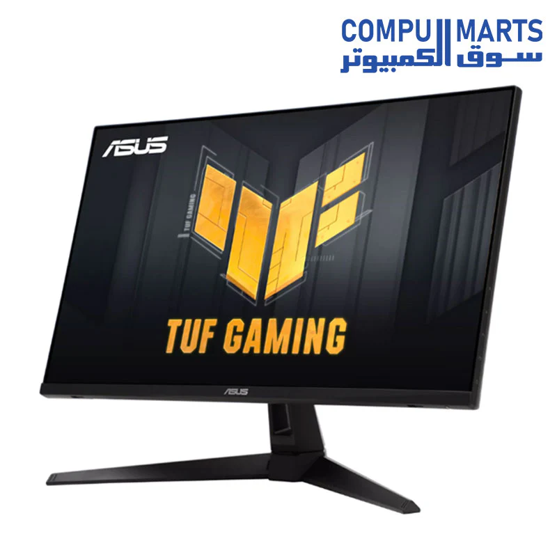 ASUS TUF Gaming 27 Inch 1440P Monitor VG27AQA1A - QHD (2560 x 1440), 170Hz (Supports 144Hz), 1ms, Extreme Low Motion Blur, Freesync Premium, Eye Care, HDMI, DisplayPort, Shadow Boost, Speakers, HDR - Image 2