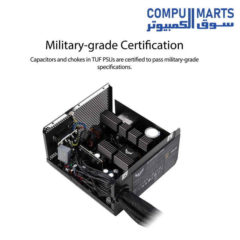 ASUS TUF GAMING 750W Bronze PSU, Power Supply(Axial-tech fan design, Dual Ball Fan Bearings, 0dB Technology, 80 PLUS Bronze Certification, 80cm 8-pin CPU Connector - Image 2