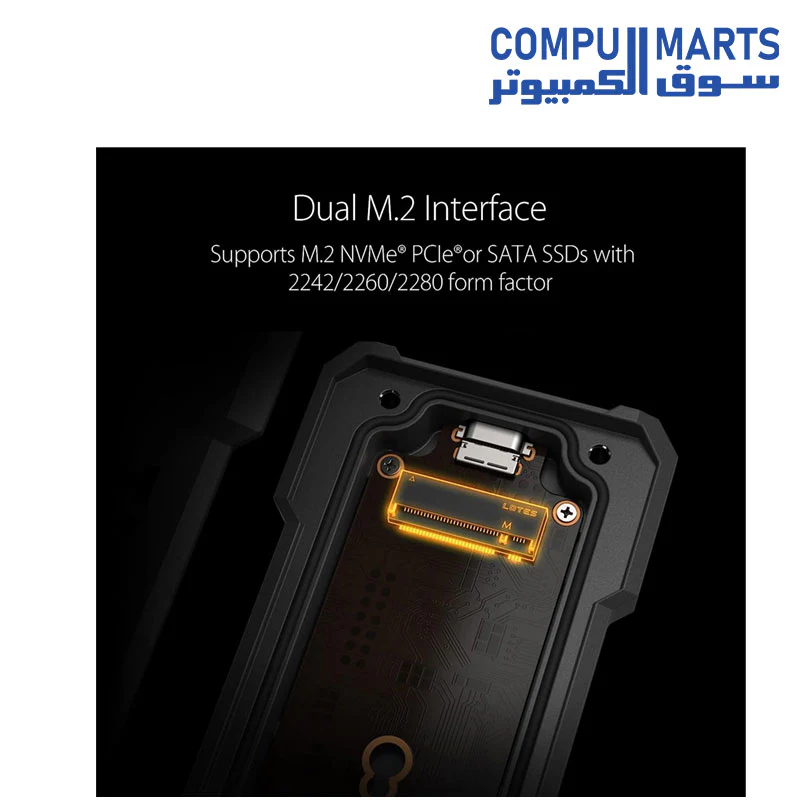 ASUS TUF Gaming A1 (ESD-T1A) SSD Enclosure - Image 2