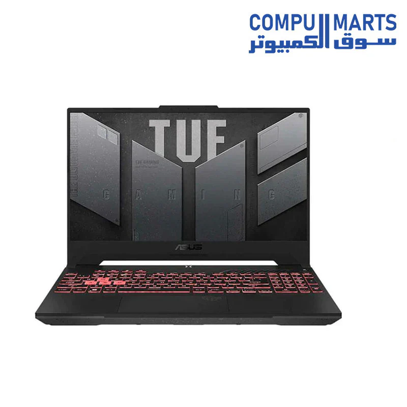 ASUS TUF Gaming A15 LAPTOP- FA507UV,RYZEN 9, 8945H,16GB RAM DDR5,1TB SSD ,NVIDIA GeForce RTX 4060 8GB, 15.6" FHD IPS-level, display,144Hz sRGB:100%, Win11, Grey - Image 2
