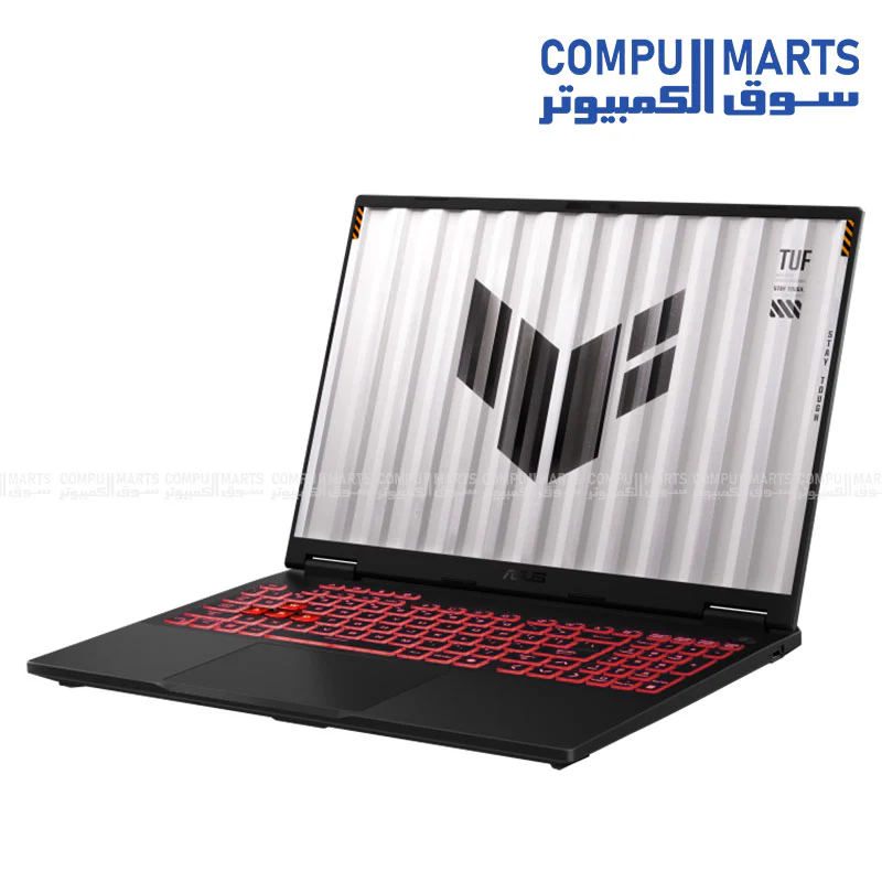 ASUS TUF Gaming A16 FA608PP-RV169W Laptop, AMD Ryzen 9 8940HX, 16GB RAM 1TB SSD, RTX 5070 8GB, 16-inch FHD+ 165Hz, Win11, Gray - - Image 4