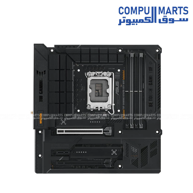 ASUS TUF GAMING B760M-BTF WIFI DDR5 mATX Motherboard – Intel LGA1700, PCIe 5.0, WiFi 6, 2.5Gb LAN - Image 2
