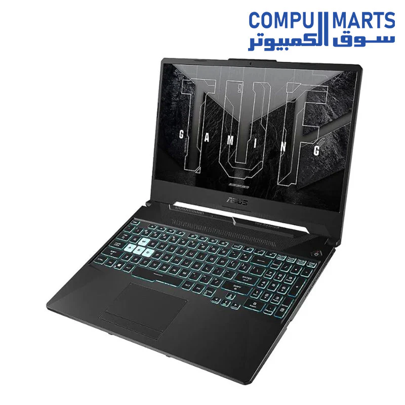 ASUS TUF Gaming F15 FX506HE-HN018W Graphite Black i7-11800H CPU 2.3GHz, 8GB RAM, 512GB SSD, NV RTX 3050 Ti, 4GB VRAM 15.6’’FHD 144Hz, HD Webcam, WIN11, Backlit-Eng-Arb-KB - Image 3