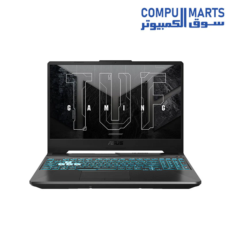 ASUS TUF Gaming F15 FX506HF-HN001W i5 11400H  Ram 8GB Hard 512 GB SSD GPU Nvidia Geforce RTX 2050 4GB   Display 15.6" FHD 144Hz  OS Win 11 Black - Image 2