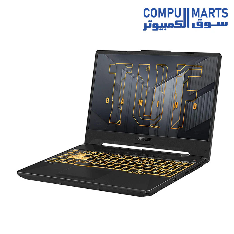 ASUS TUF Gaming F15 FX506HF-HN001W i5 11400H  Ram 8GB Hard 512 GB SSD GPU Nvidia Geforce RTX 2050 4GB   Display 15.6" FHD 144Hz  OS Win 11 Black - Image 4
