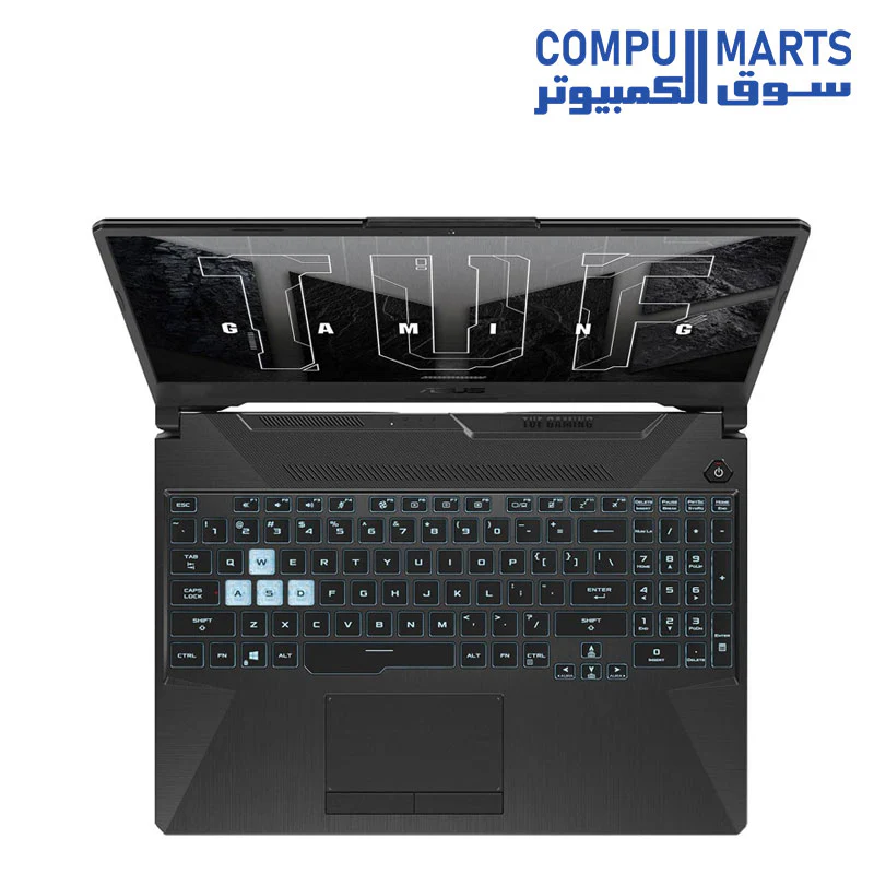ASUS TUF Gaming F15 FX506HF-HN001W i5 11400H  Ram 8GB Hard 512 GB SSD GPU Nvidia Geforce RTX 2050 4GB   Display 15.6" FHD 144Hz  OS Win 11 Black - Image 5
