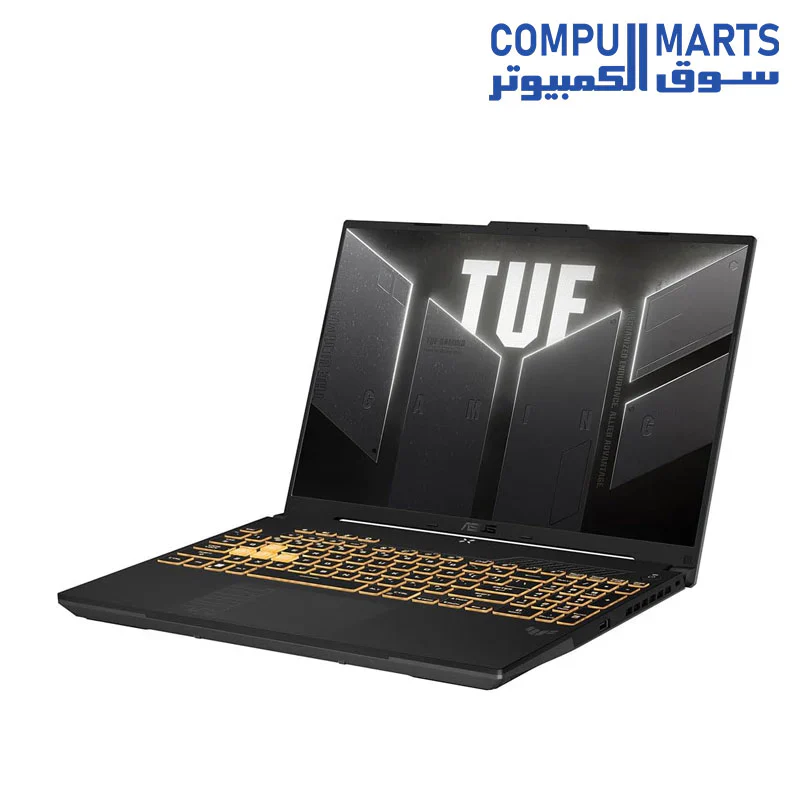 ASUS TUF Gaming F16 FX607VU-RL007W Laptop - Intel Core i7-13620H - 16GB RAM - 512GB SSD - NVIDIA GeForce RTX 4050 6GB - 16" WUXGA 144Hz - Win11 - Jaeger Gray - Image 4