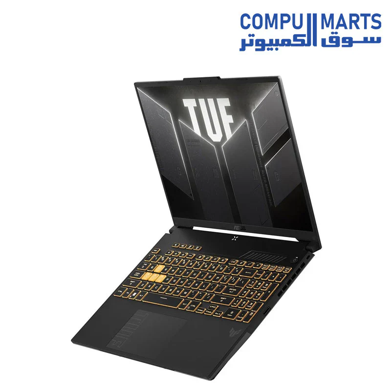 ASUS TUF Gaming F16 FX607VU-RL007W Laptop - Intel Core i7-13620H - 16GB RAM - 512GB SSD - NVIDIA GeForce RTX 4050 6GB - 16" WUXGA 144Hz - Win11 - Jaeger Gray - Image 5