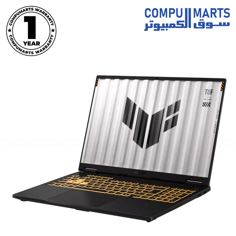 ASUS TUF Gaming (TUF608JPR-RV027W) F16 – i7-14650HX, RTX 5070, 16GB DDR5, 1TB SSD, 165Hz 16”, Win11 – Jaeger Gray - Image 2