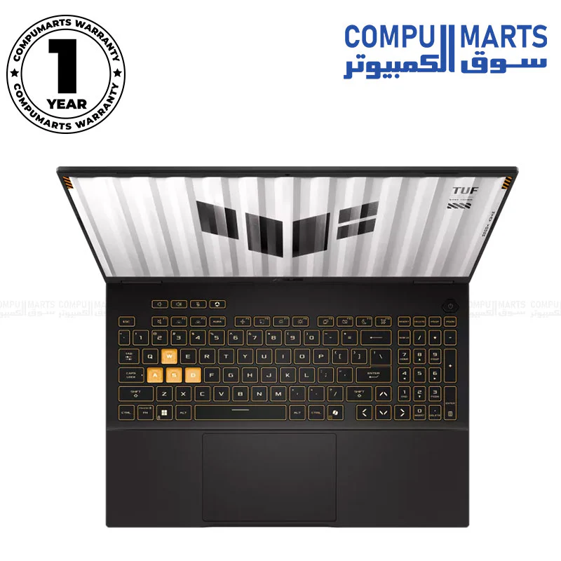ASUS TUF Gaming (TUF608JPR-RV027W) F16 – i7-14650HX, RTX 5070, 16GB DDR5, 1TB SSD, 165Hz 16”, Win11 – Jaeger Gray - Image 3