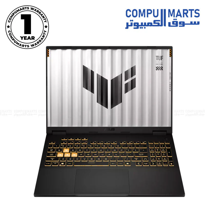 ASUS TUF Gaming (TUF608JPR-RV027W) F16 – i7-14650HX, RTX 5070, 16GB DDR5, 1TB SSD, 165Hz 16”, Win11 – Jaeger Gray - Image 4