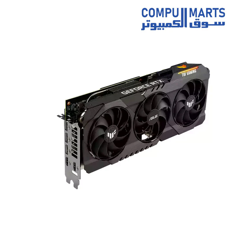 ASUS TUF Gaming GeForce RTX 3070 Ti OC Edition 8GB GDDR6X buffed-up design with chart-topping thermal performance - Image 2