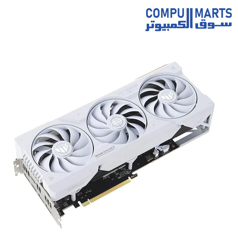 ASUS TUF Gaming GeForce RTX 4070 Ti SUPER BTF 16GB GDDR6X White OC Edition Gaming Graphics Card - Image 2