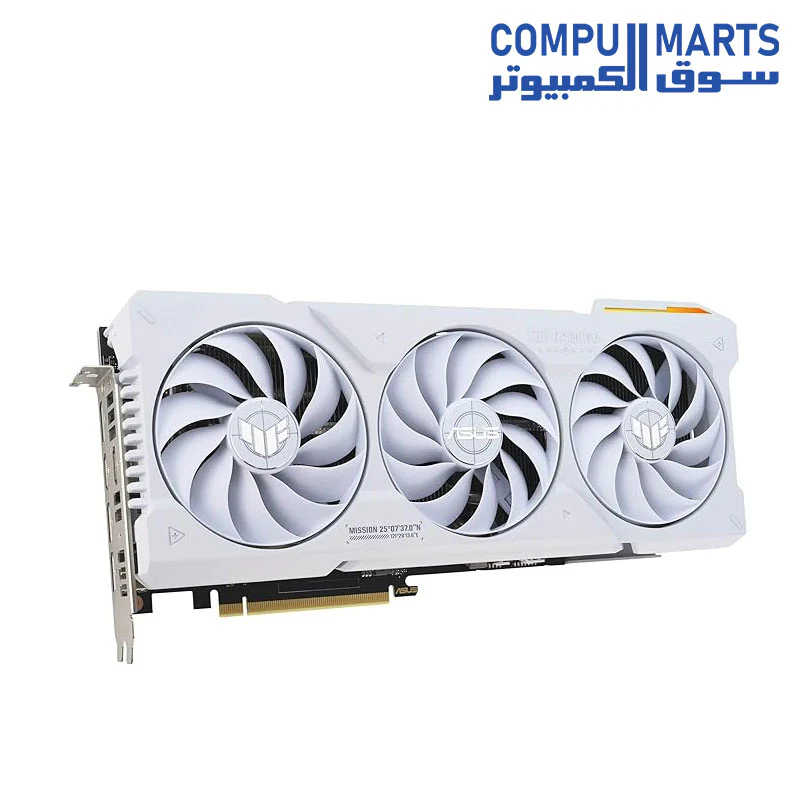 ASUS TUF Gaming GeForce RTX 4070 Ti SUPER BTF 16GB GDDR6X White OC Edition Gaming Graphics Card - Image 4