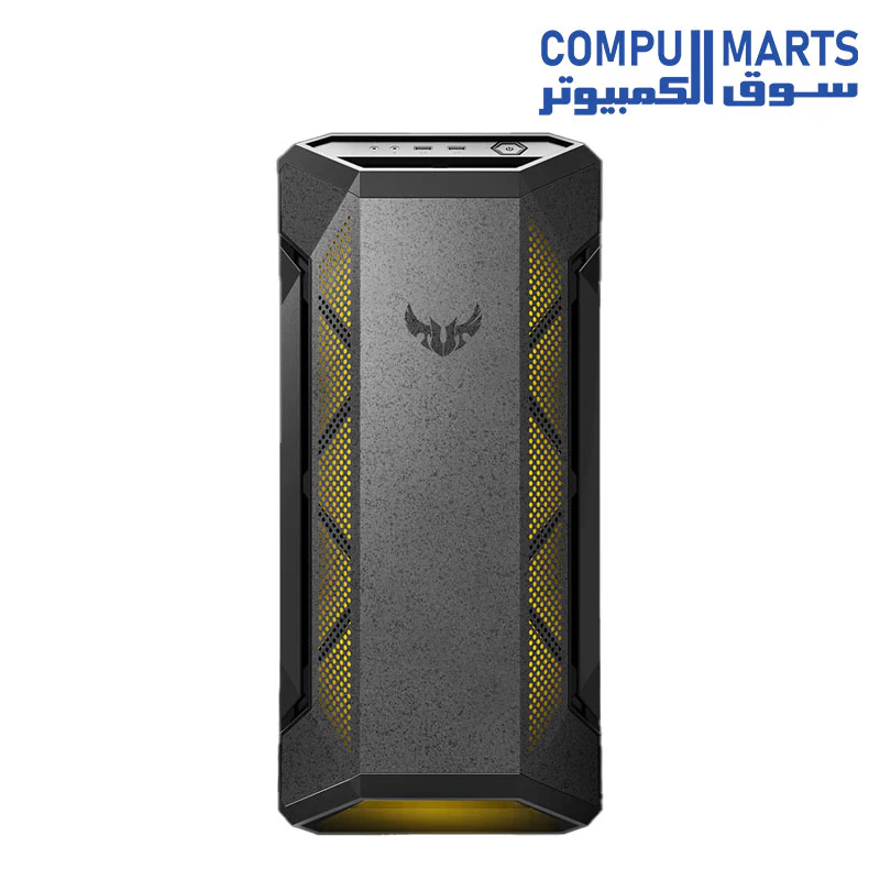 ASUS TUF Gaming GT501 Edition Mid-Tower Computer Case for up to EATX Motherboards with 2 x USB 3.1 Front Panel, Smoked Tempered Glass, Steel Construction - Image 2