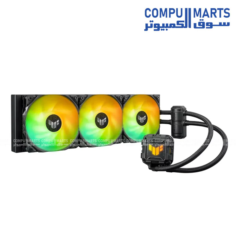 ASUS TUF Gaming LC II 360 ARGB Liquid Cooler – Aura Sync – 360mm - Image 2