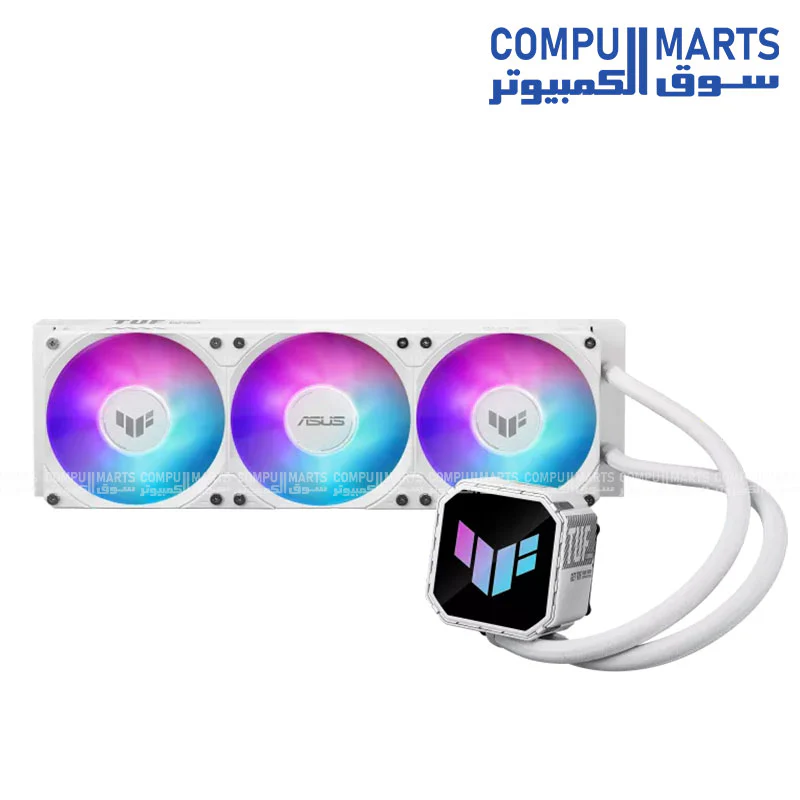 ASUS TUF Gaming LC III 360 ARGB Liquid CPU Cooler – Triple 120mm Fans, High Airflow, AURA Sync, Intel & AMD Compatible - Image 2