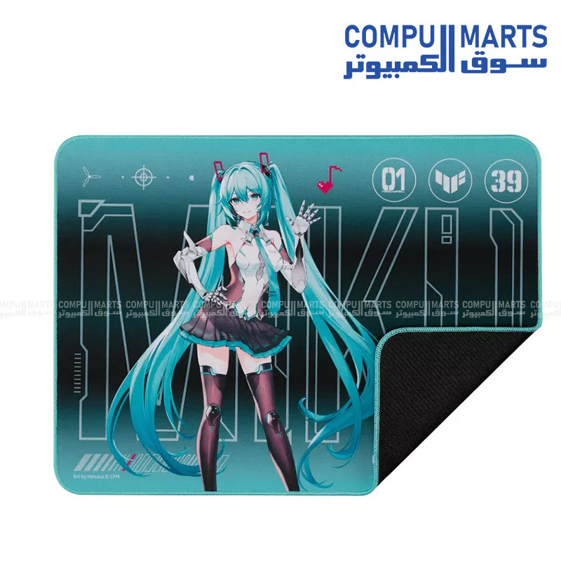 ASUS TUF Gaming P1 Hatsune Miku Edition Mouse Pad – Portable - Image 3