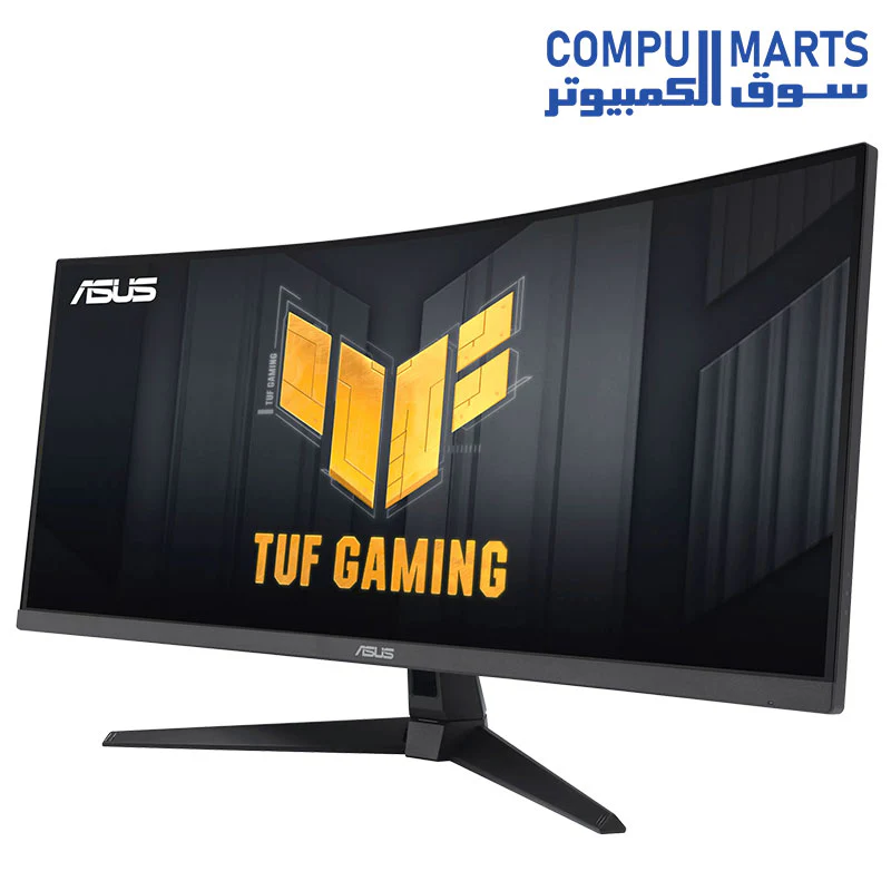 ASUS TUF Gaming VG34VQ3B Gaming Monitor – 34 inch WQHD (3440x1440), Curved, 180Hz, ELMB SYNC, FreeSync Premium, 1ms MPRT, 90% DCI-P3, DisplayWidget Center - Image 2