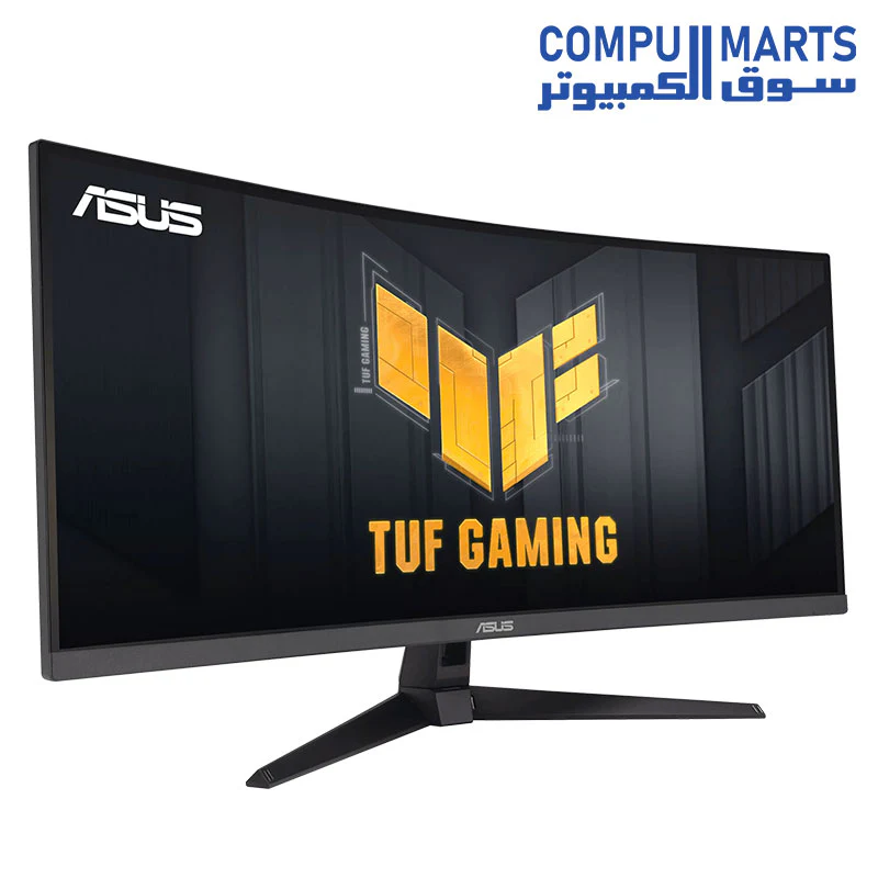 ASUS TUF Gaming VG34VQ3B Gaming Monitor – 34 inch WQHD (3440x1440), Curved, 180Hz, ELMB SYNC, FreeSync Premium, 1ms MPRT, 90% DCI-P3, DisplayWidget Center - Image 3