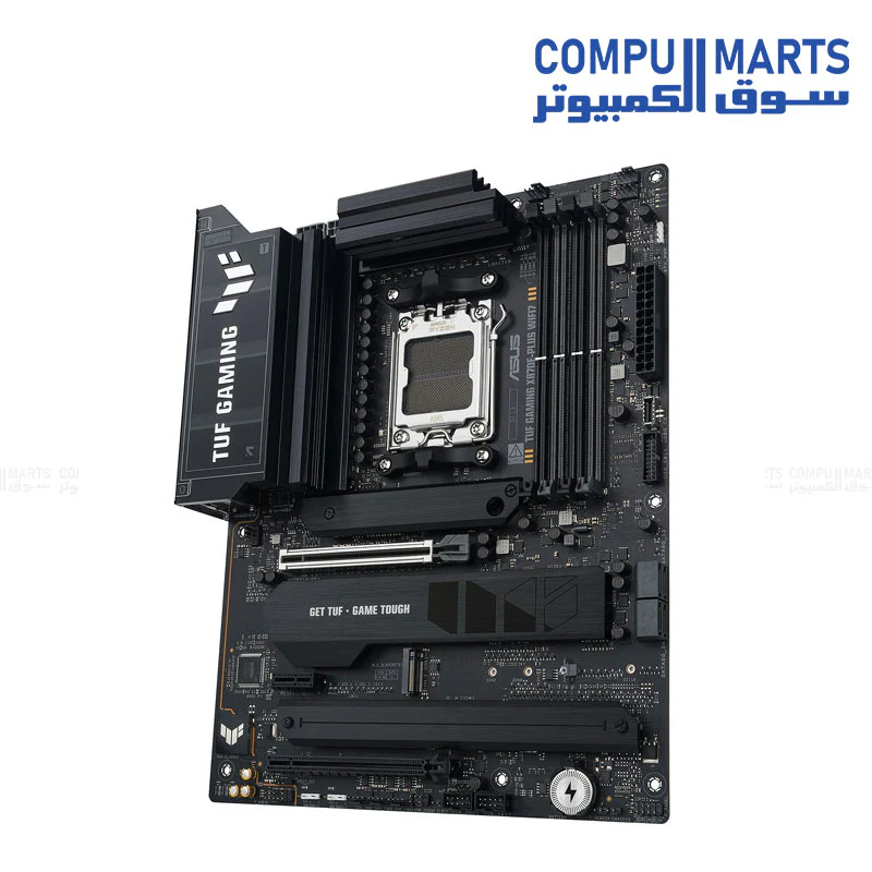 ASUS TUF GAMING X870E-PLUS WIFI 7 Motherboard AM5 DDR5- PCIe 5.0- USB 4.0- 2.5G LAN - Image 2