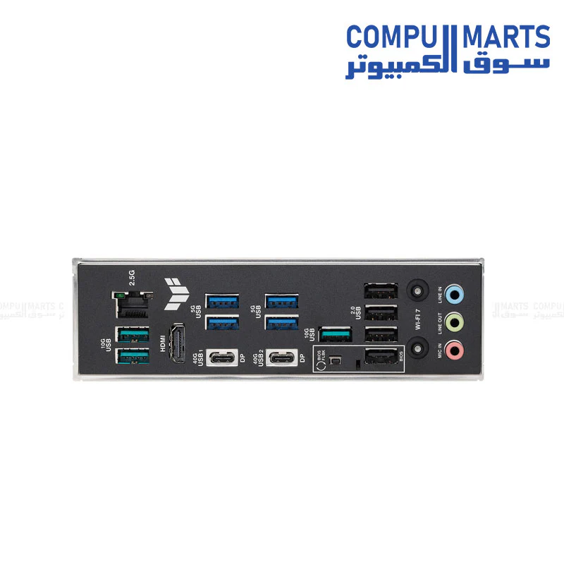 ASUS TUF GAMING X870E-PLUS WIFI 7 Motherboard AM5 DDR5- PCIe 5.0- USB 4.0- 2.5G LAN - Image 4