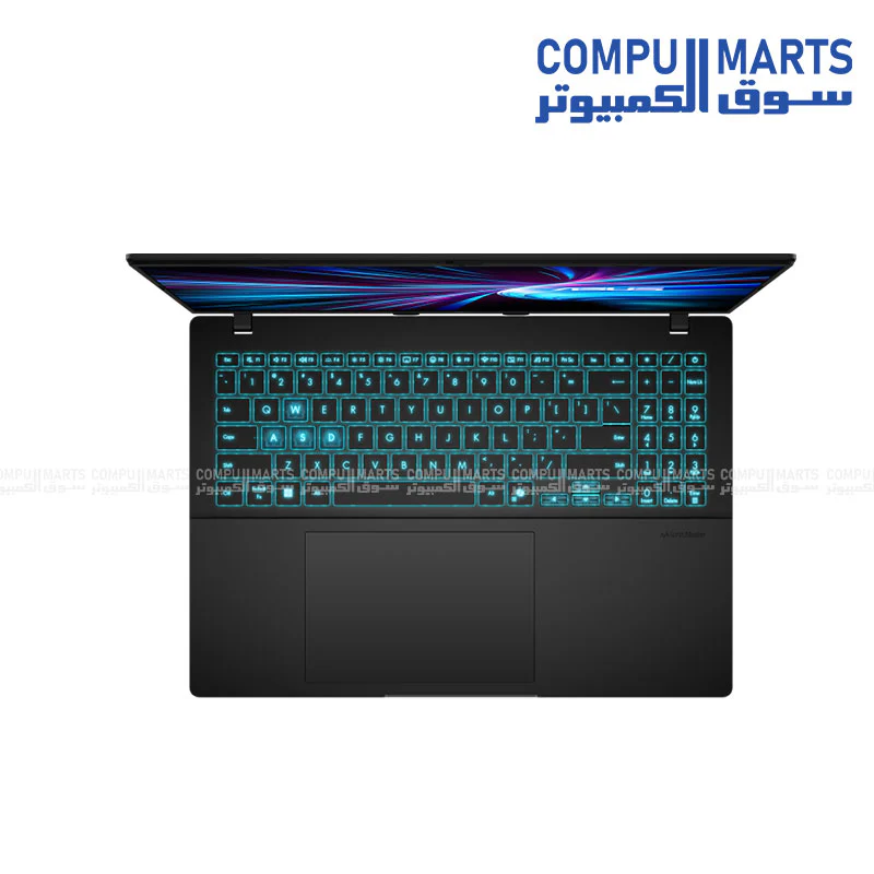 ASUS V16 V3607VH-EG005W – Intel Core 5 210H, RTX 5050 8GB, 16GB DDR5, 1TB SSD, 16” WUXGA 144Hz, Windows 11 – Black - Image 2
