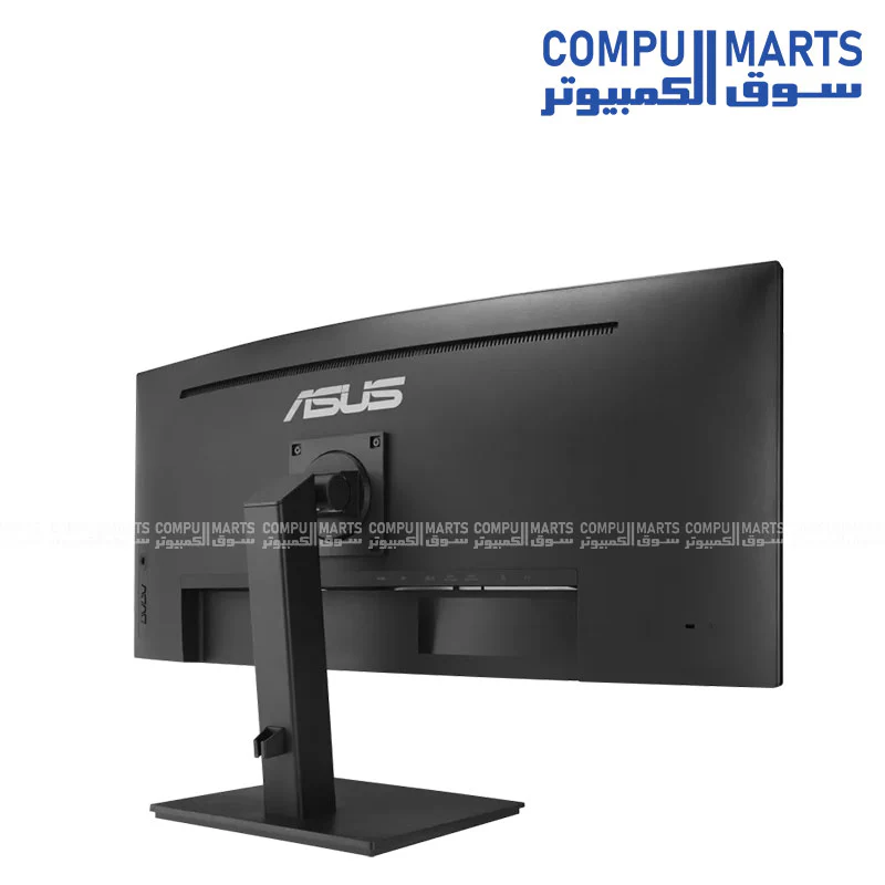 ASUS VA34VCPSR 34-inch WQHD Curved Docking Monitor – USB-C 96W, RJ45, HDR10, Adaptive-Sync, Ergonomic, Eye Care, Wall Mountable - Image 7