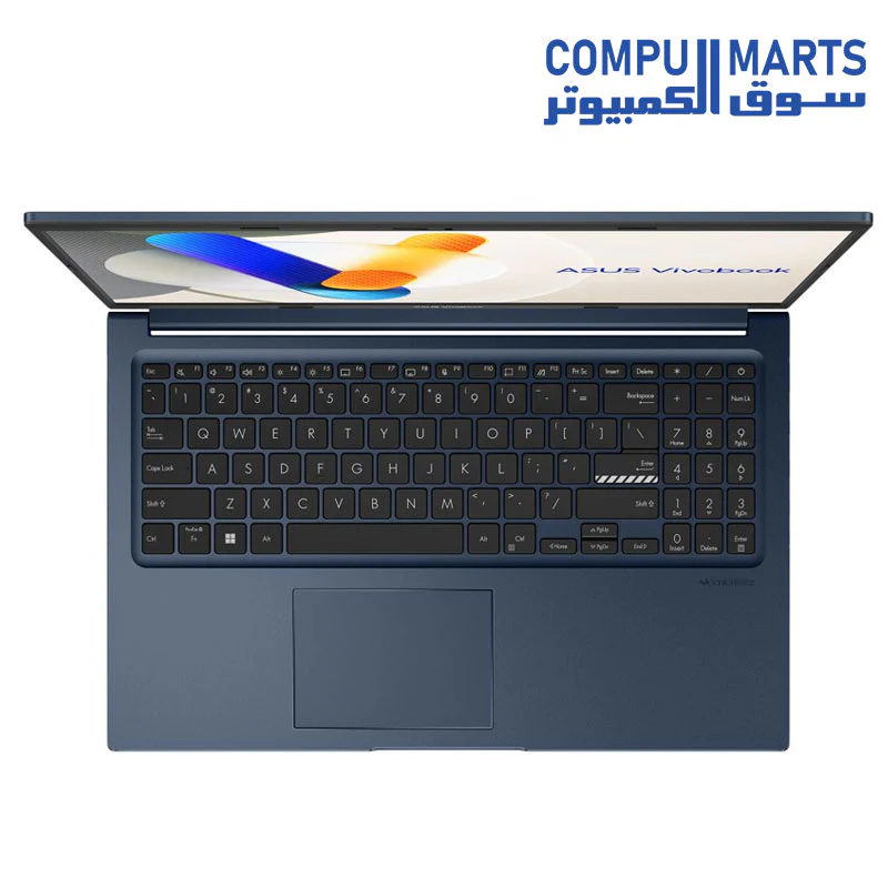 ASUS Vivobook 15 Laptop, Intel Core i7-1355U, 512GB M.2 NVMe PCIe 3.0 SSD, 16GB RAM, 15.6 Inch, FHD, 60Hz, Intel Iris Xe Graphics, Windows 11, Quiet Blue - X1504VA-NJ067W - Image 3