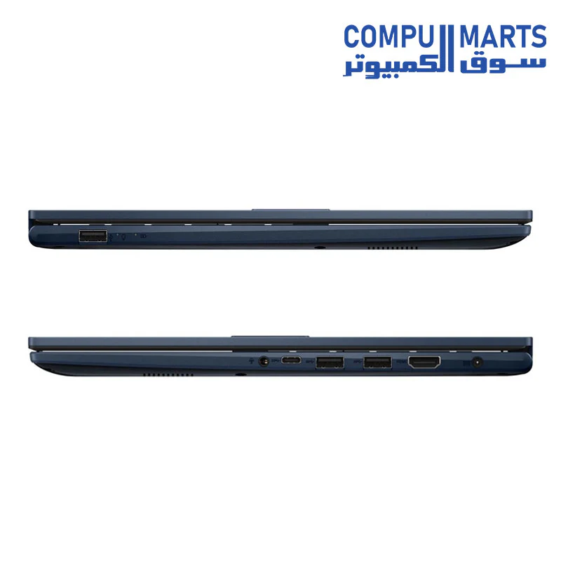 ASUS Vivobook 15 Laptop, Intel Core i7-1355U, 512GB M.2 NVMe PCIe 3.0 SSD, 16GB RAM, 15.6 Inch, FHD, 60Hz, Intel Iris Xe Graphics, Windows 11, Quiet Blue - X1504VA-NJ067W - Image 4