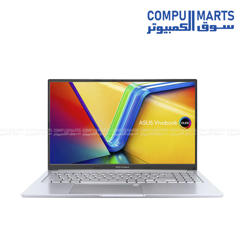 ASUS Vivobook 15 OLED X1505VA-L1019W – i9-13900H, 16GB DDR4, 1TB SSD, 15.6" FHD OLED, Fingerprint, Backlit KB, Windows 11 – Cool Silver - Image 2