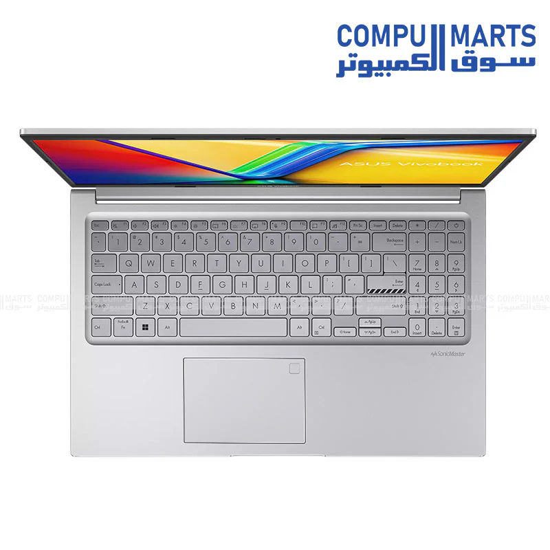 ASUS Vivobook 15 X1504VA-BQ4616W Laptop – Intel Core 5 120U / 16GB DDR5 / 512GB PCIe 4.0 SSD / 15.6" FHD IPS / Windows 11 – Cool Silver - Image 4