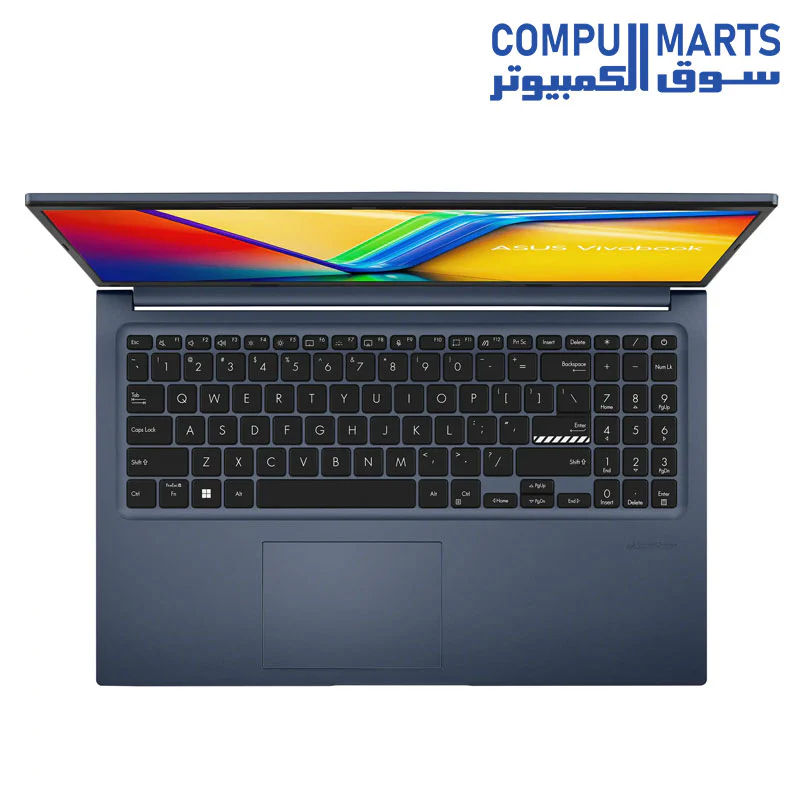 Asus Vivobook 15 X1504VA-NJ005W Laptop Intel Core i5-1335U 15.6 Inch FHD 512GB SSD 8GB RAM Intel Iris Xe Graphics Windows 11 - Blue - Image 2