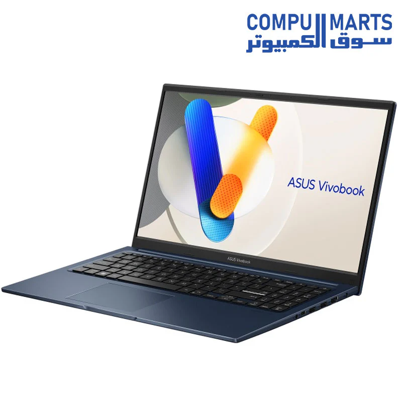 ASUS Vivobook 15 X1504ZA-NJ003W Laptop Intel CORE i3-1215U ,4GB RAM DDR4 , 256GB SSD ,Intel Iris Xe Graphics 15.6-Inch FHD Win11 Quite Blue - 90NB1021-M00CE0 - Image 7