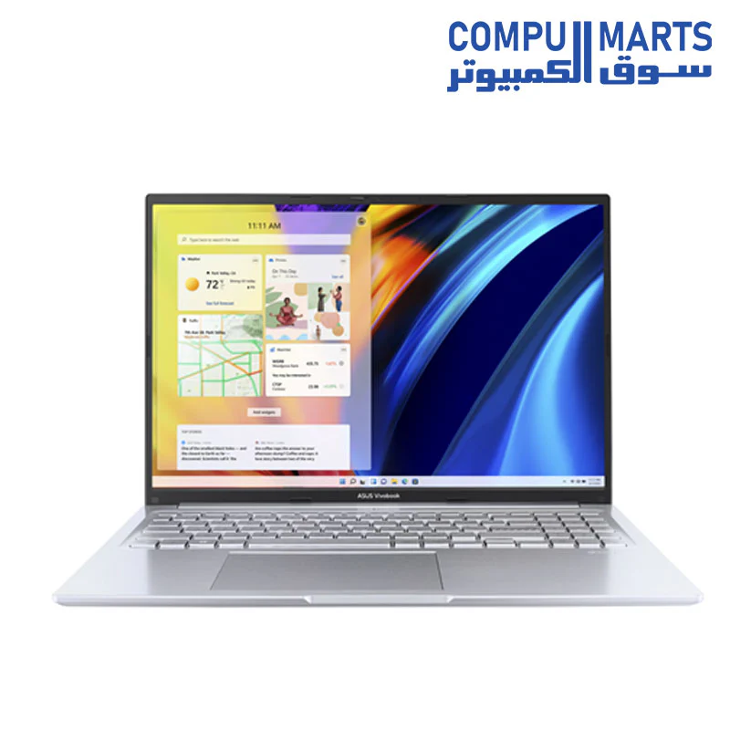 ASUS VIVOBOOK 16 D1603QA-MB007W RYZEN 7 5800H -  8GB RAM - 1TB SSD -  16″ WUXGA -  WINDOWS 11 - SILVER - Image 3