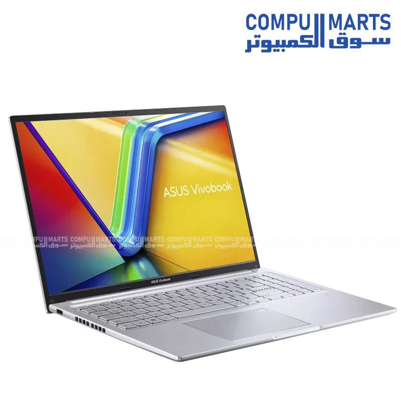 ASUS Vivobook 16 X1605VA-OLED507W Laptop – Core i7-13620H / 16GB DDR4 / 512GB PCIe 4.0 SSD / 16" FHD OLED 60Hz 300nits 95% DCI-P3 / Windows 11 – Silver - Image 2
