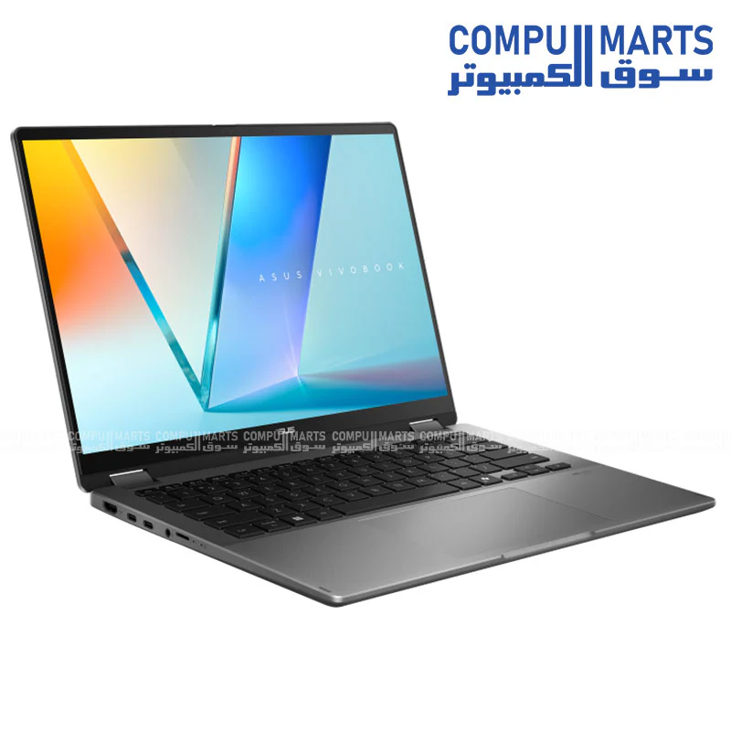 ASUS Vivobook 14 Flip TP3407SA-QL039W – Ultra 7 256V – 16GB – 512GB – Intel Arc – 14 Inch Oled Touch Screen – Windows 11 Touch & Pen – Matte Gray - Image 4