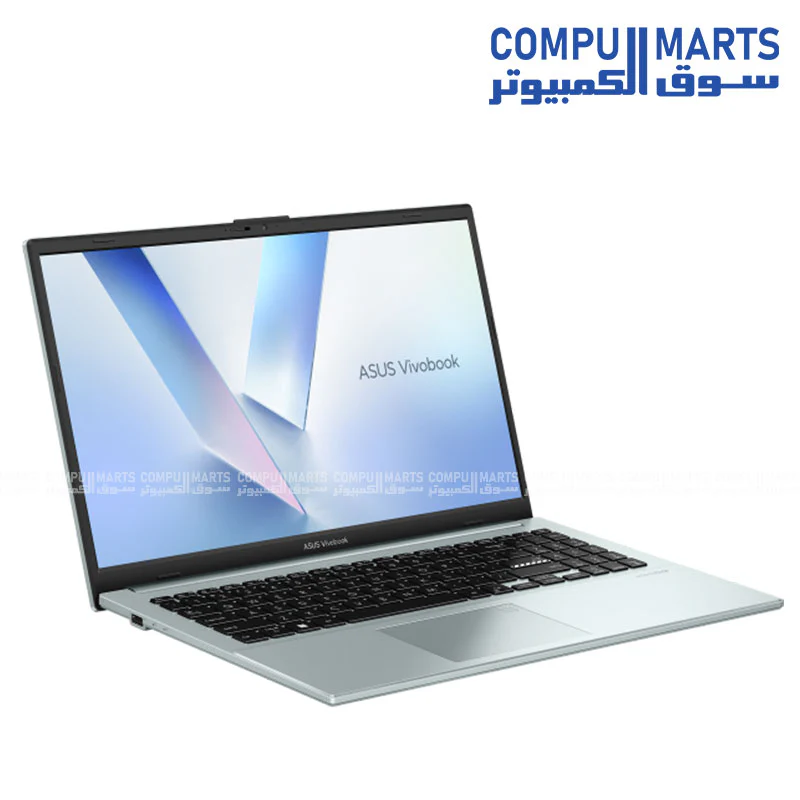 ASUS Vivobook Go 15 E1504FA-BQ823W Laptop – Ryzen 3 7320U / 8GB LPDDR5 / 256GB NVMe SSD / Radeon Graphics / 15.6" FHD IPS / Windows 11 – Green Gray - Image 2