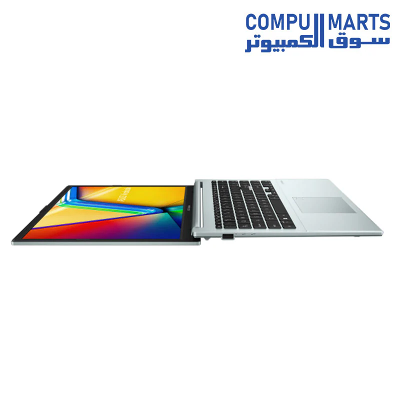Asus Vivobook Go 15 E1504FA NJ001 Laptop, AMD Ryzen 3 7320U, 256GB SSD, 4GB RAM, 15.6 Inch, FHD LED 60Hz Display, AMD Radeon Graphics, FreeDOS - Green Grey - Image 5