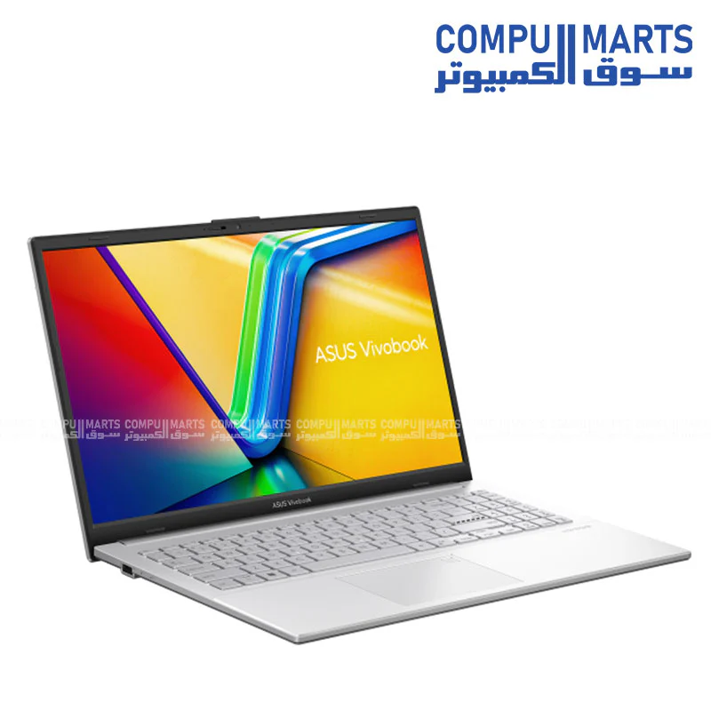 ASUS Vivobook Go 15 E1504FA-NJ005W Laptop AMD R5 7520U 8GB RAM 512GB SSD AMD Radeon Graphics 15.6-inch FHD 60Hz Win 11 Cool Silver, 90NB0ZR1-M01WW0 - Image 3